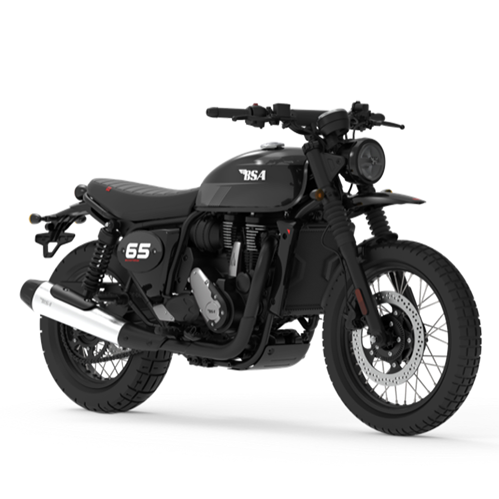 2026 BSA SCRAMBLER 650 Raven Black